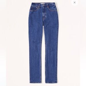 Curve Love Ultra High Rise 90s Slim Straight Jean Dark 26P